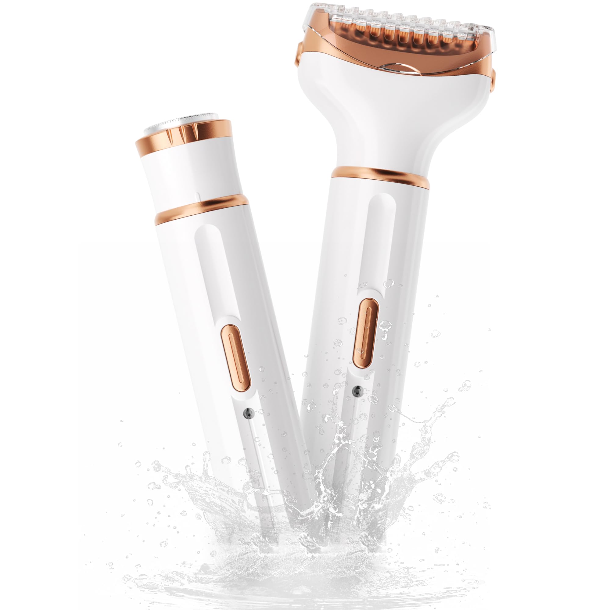 2025 BLIBEE Womens Electric Shaver and Bikini Trimmer, Electric Razor for Women, 2-in-1 Painless Hair Remover for Face Legs Und