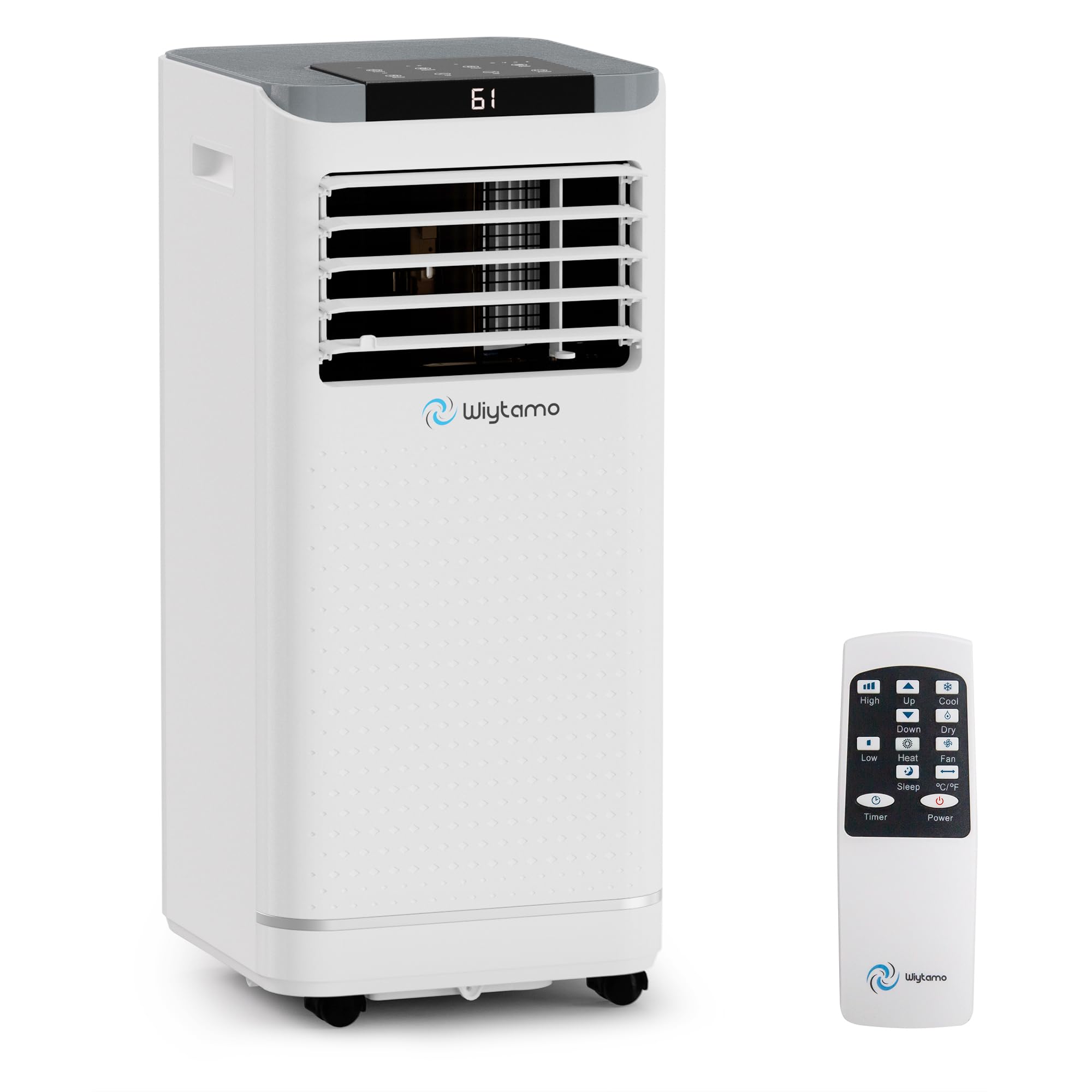 10,000 BTU Portable Air Conditioners for 450 Sq.Ft, 4-in-1 Room Air Conditioner with Cooling, Heating, Dehumidifier, Fan, Remote