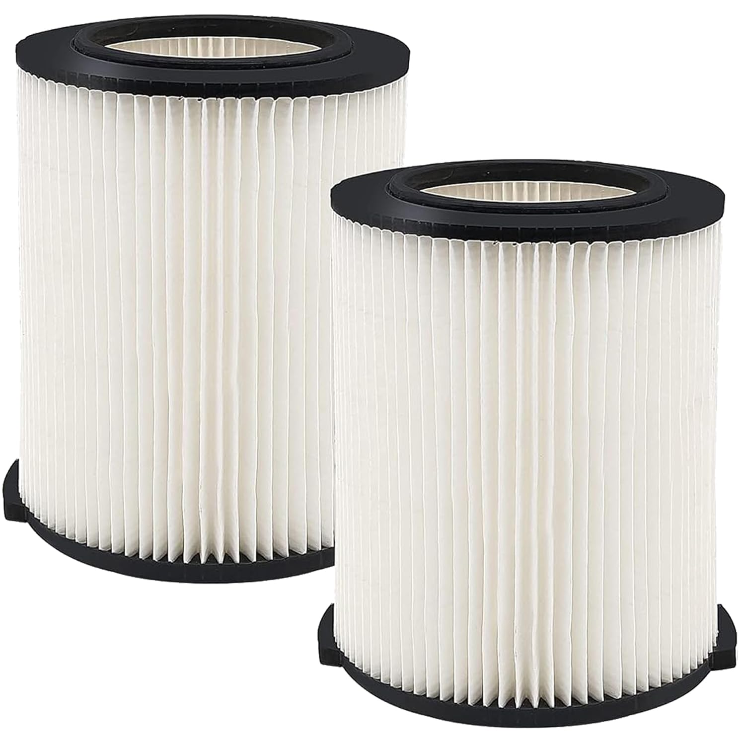 2 Pack VF4000 Filter Replacement for Ridgid for Shop Vac Wet Dry Vacuums 5-20 Gallon 72947 & for Husky 6-9 Gallon Vacuum Cleaner