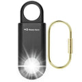 135dB Rechargeable Personal Safety Alarm Strobe Light Flashlight Keychain Siren for Women, Girls, College, School Students Emerg
