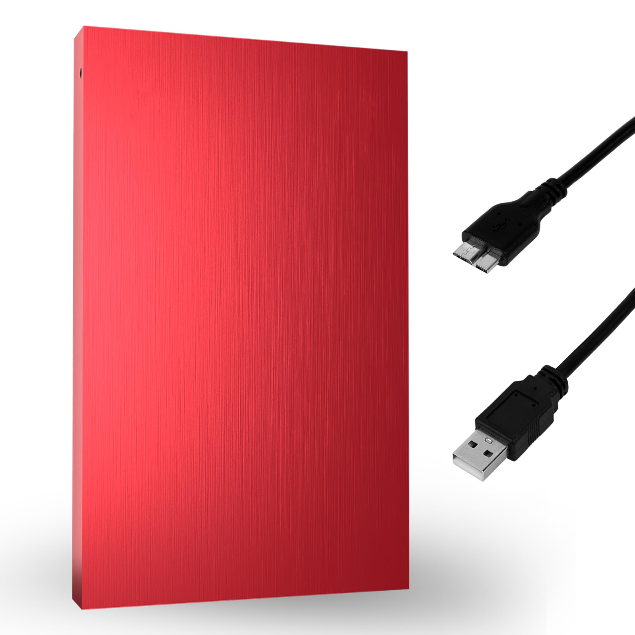 1TB External Hard Drive USB 3.0, Portable 2.5-Inch External HDD Backup Storage for Laptop, PC, Mac, Gaming Console (PS3/PS4) - R